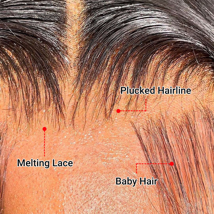 Long Curly Hair Wigs With Baby Hair.