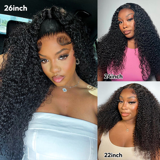 Glueless Curly Lace Front Wigs.