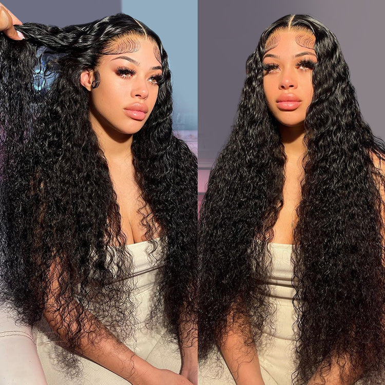 Glueless Curly Lace Front Wigs.